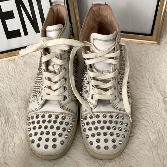 Louboutin Spike High Tops Sneakers - Picture 4 of 11